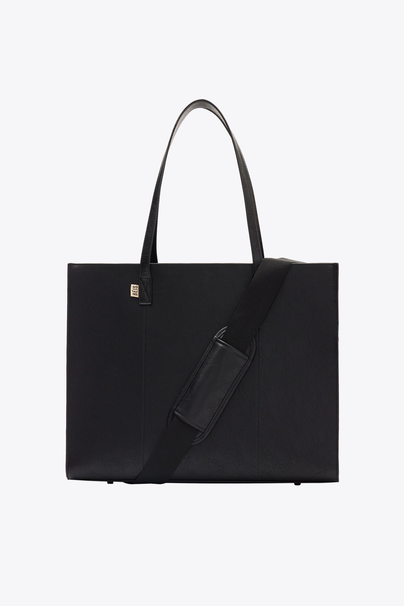 BEIS324649-LARGEWorkTote-Black-Product-Front_1903.jpg The Large Work Tote in Black - 图片 1